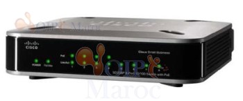 Switch Unmanaged avec 8 Ports 10/100 POE