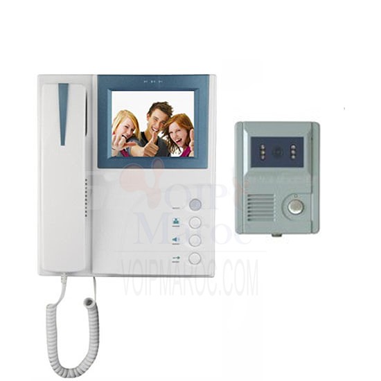 Camera 4" COLOR LCD VIDEO INTERCOM SE-PC400T