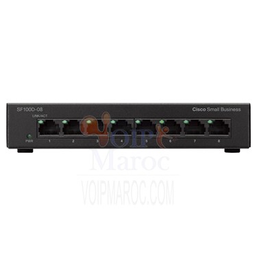 Switch Small Business 8 ports Ethernet 10/100 PoE non géré