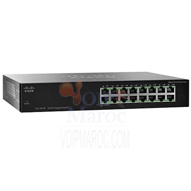 Switch Gigabit 16 x 10/100/1000 Mbps rackable
