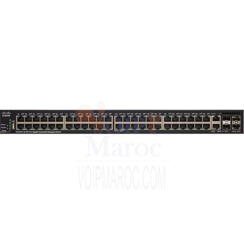 Switch 4 -Port Gigabit PoE Stackable Managed SG350X-48MP-K9-UK