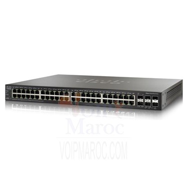 48-Port Gig POE 4-Port 10-Gig Stackable Managed Switch