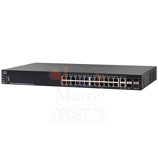SG550X-24MP 24-port Gigabit PoE Stackable Switch SG550X-24MP-K9-EU