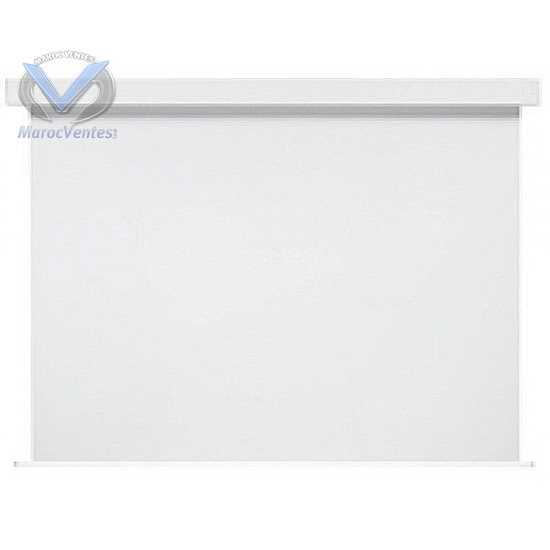 ORAY Ecran Moteur Square PRO MAT 180X180 - Blanc