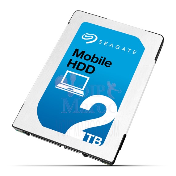 Disque Dur 2.5" 2 To 5400 RPM 128 Mo Serial ATA 6Gb/s ST2000LM007