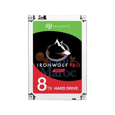 Disque Dur Interne IronWolf PRO 8 To SATA III 256 Mo