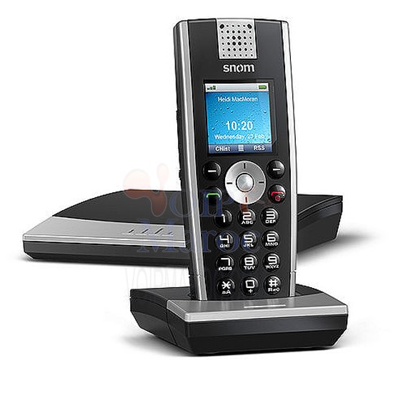 Téléphones IP sans-fil DECT Full Jusqu’à 8 comptes SIP SnomM9
