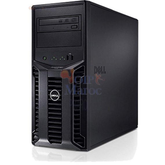 Serveur T110 Intel Xeon E3-1220  (3.1GHz,4GB, HD 2 x 500 Go SATA) T110