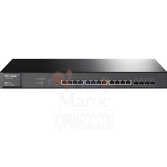 Smart Switch Administrable 16 Ports Gigabit 12 Ports 10G 4 Ports 10G SFP+ T1700X-16TS