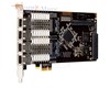 Digium TE820 ,Huit (8) portée numérique T1/E1/J1/PRI PCI-Express x1 carte TE820F