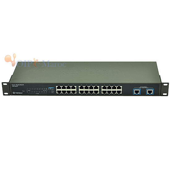 Switch 24 Ports 10/100 + 2 Ports 10/100/1000 Mbits TEG-S224