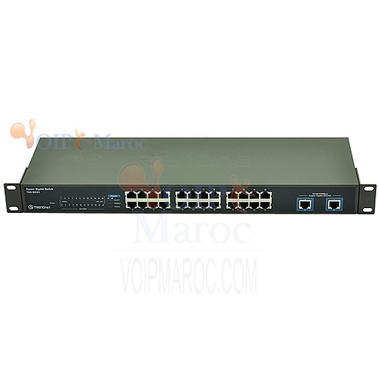 Switch 24 Ports 10/100 + 2 Ports 10/100/1000 Mbits TEG-S224