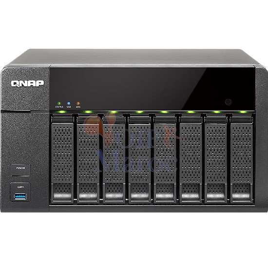 TS-851-4G SERVEUR NAS DISKLESS 8-Bay NAS 4 Go de RAM TS-851