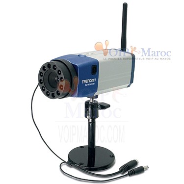 Serveur perfectionné de caméra Internet jour/nuit sans fil avec son