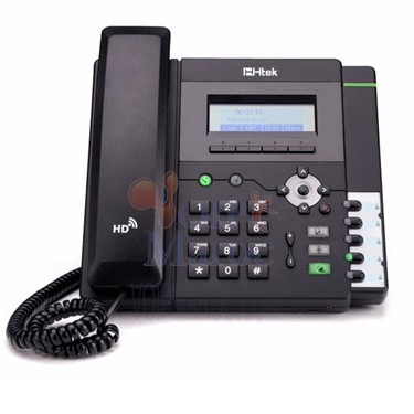 Téléphone IP HD LCD  D'entrée de Gamme 2 Comptes VoiP PoE