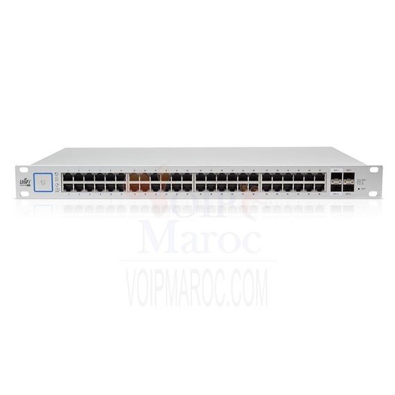 Switch UniFi Gigabit Ethernet à 48 ports 2 ports SFP et 2 ports SFP + US-48-EU