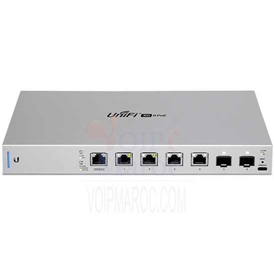 Commutateur Gigabit UniFi XG 6 Ports PoE 2 SFP Géré US-XG-6POE