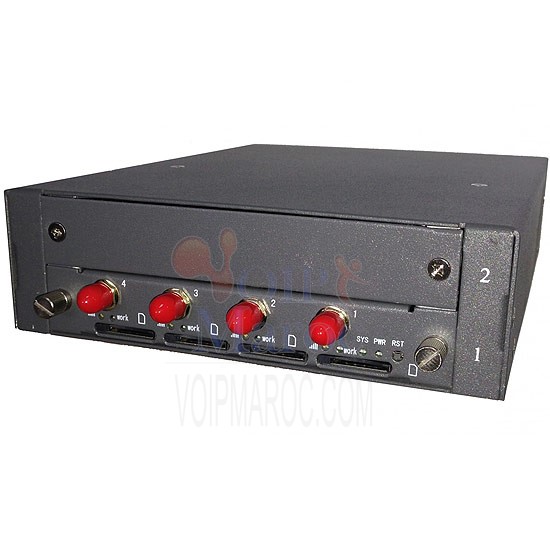 Passerelle VoiP 4 GSM Channels VS-GW1200-4G