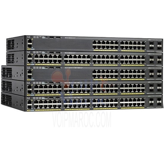 Catalyst 2960-X 48 GigE PoE 370W 4 x 1G SFP LAN Base WS-C2960X-48LPS-L