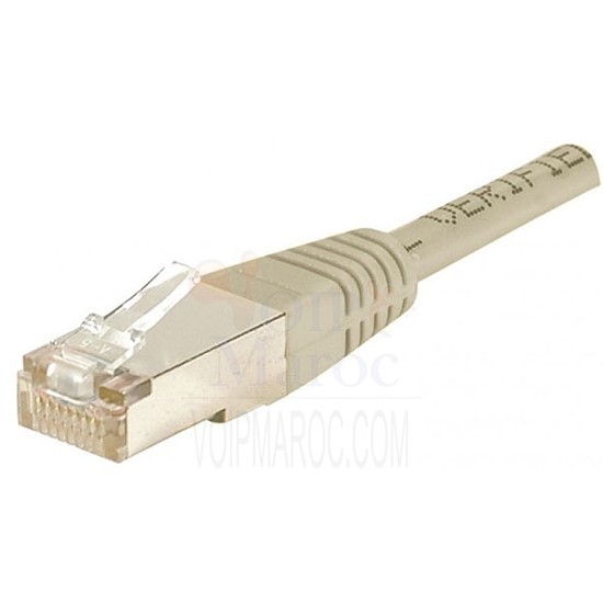 cable Rj45 GRIS 2m ZICR5U3G