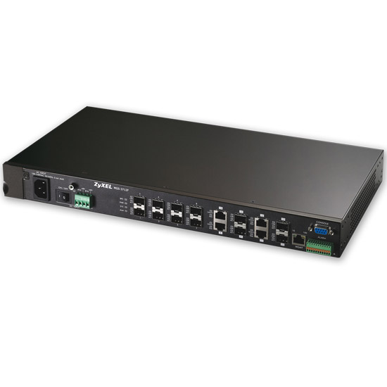 Switch Metro Layer 2 8 ports Giga SFP et 4 Dual cuivre/SFP Giga ZY-MGS3712F