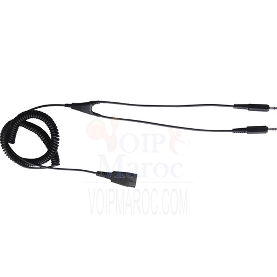 Câble Inférieur QD dans la Fiche de PC K2-GN / QD-PC Câble QD