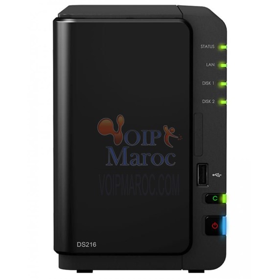 Serveur NAS Compact à 2 Baies DS216