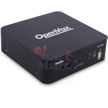 IPBX Ports FXO / FXS UC300 Series Support Analogiques jusqu'à 300 Appels Simultanés