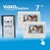 Video Doorphone ZDL-37M 1 CAMERA+2 MONTEURS VDP06
